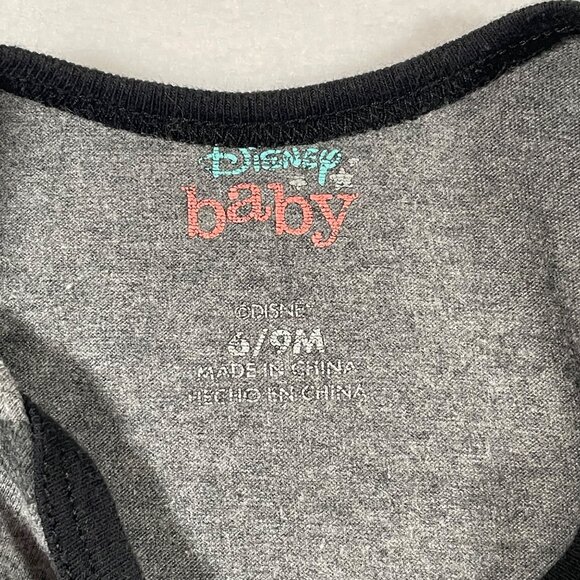 Disney Baby Set of Mickey Mouse Jumpsuits 6m One Piece Rompers - Picture 8 of 10